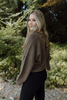 Lightweight Button Up Cardi - Dark Brown