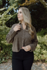 Lightweight Button Up Cardi - Dark Brown