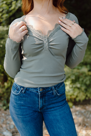 Smocked Thin Strap Midi - Brown
