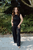 Casual Top & Pant Set - Black