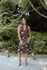 Brown Halter Dress