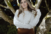 Soft Crochet Knit Sweater - Alpaca