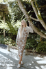 Frill Trim Cardigan - Taupe