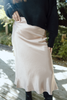 Satin Slip Skirt - Rose