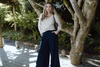 Dress Pant - Wide Leg - Navy