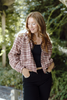 Funnel Lightweight Jacket - Coffee Red
