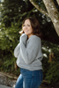 Classic V-Neck Sweater - Grey