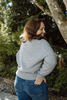 Classic V-Neck Sweater - Grey