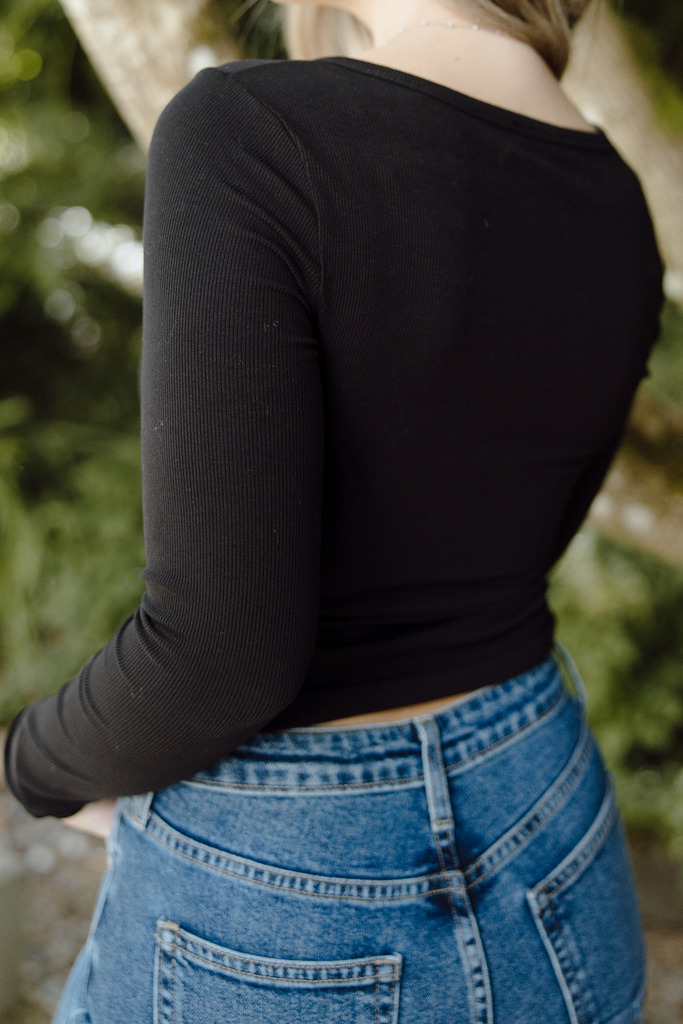 Classic Henley - Black