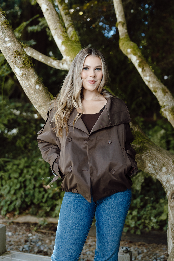 Short trench - brown (AS)
