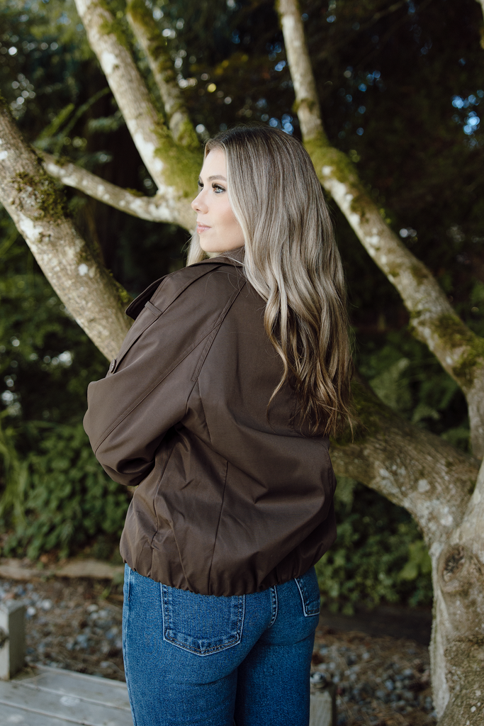 Short trench - brown (AS)