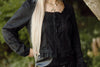 Ruffle Lace Blouse - Black