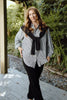 Striped Button Up Sweater Detail