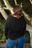 Classic V-Neck Sweater - Black