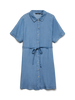 Short Tencel Shirt Dress