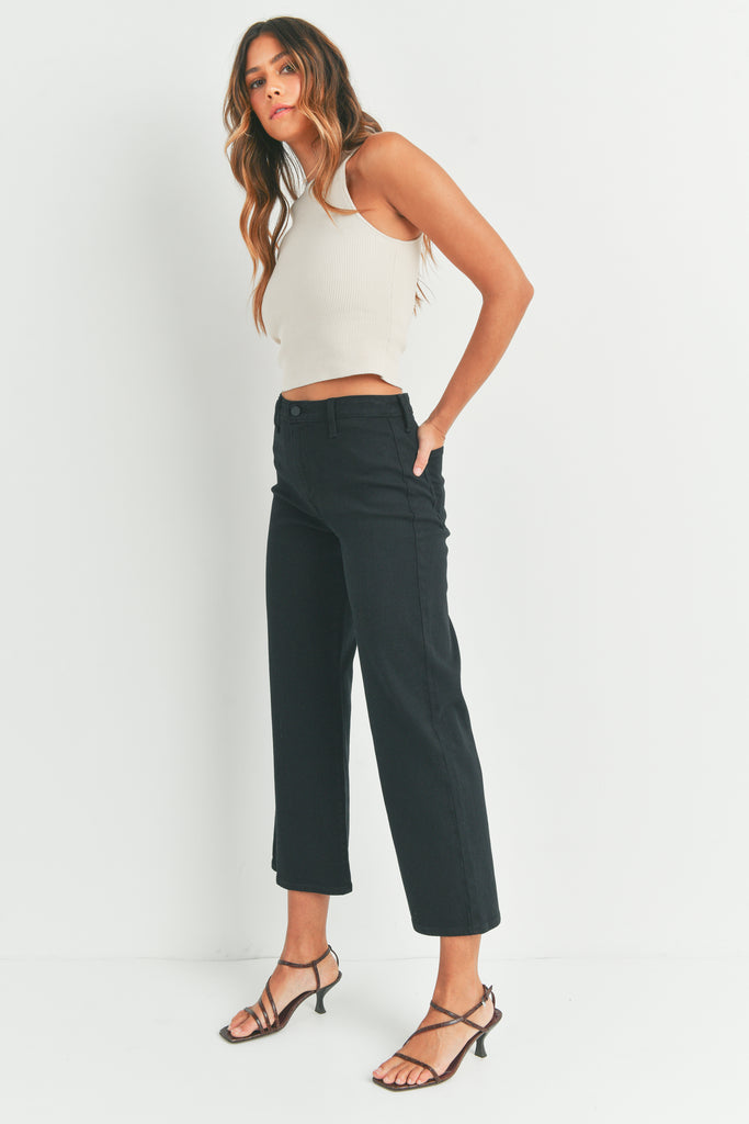 Trouser Wide Leg - Black