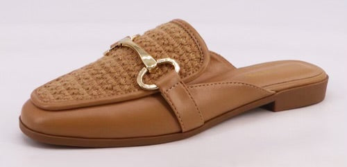 Woven Slide - Tan