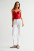 Straight Leg Denim - White