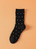 Polka Dot Sock - Black
