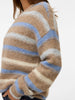 Striped Pullover Sweater - Blue/Birch