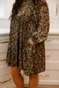 Floral Printed Dress - Tawny