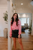 Cardigan With Sparkle Button Details - P