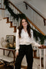 Cardigan With Sparkle Button Details - C
