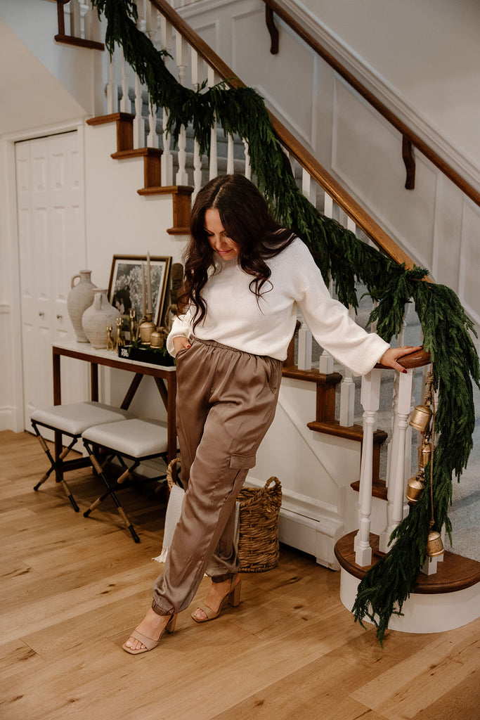 Dress Cargo Pant - Olive