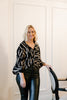 Printed Blouse - Camel