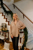 Blouse With Single Pocket - Khaki