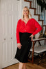 Satin Skirt - Black