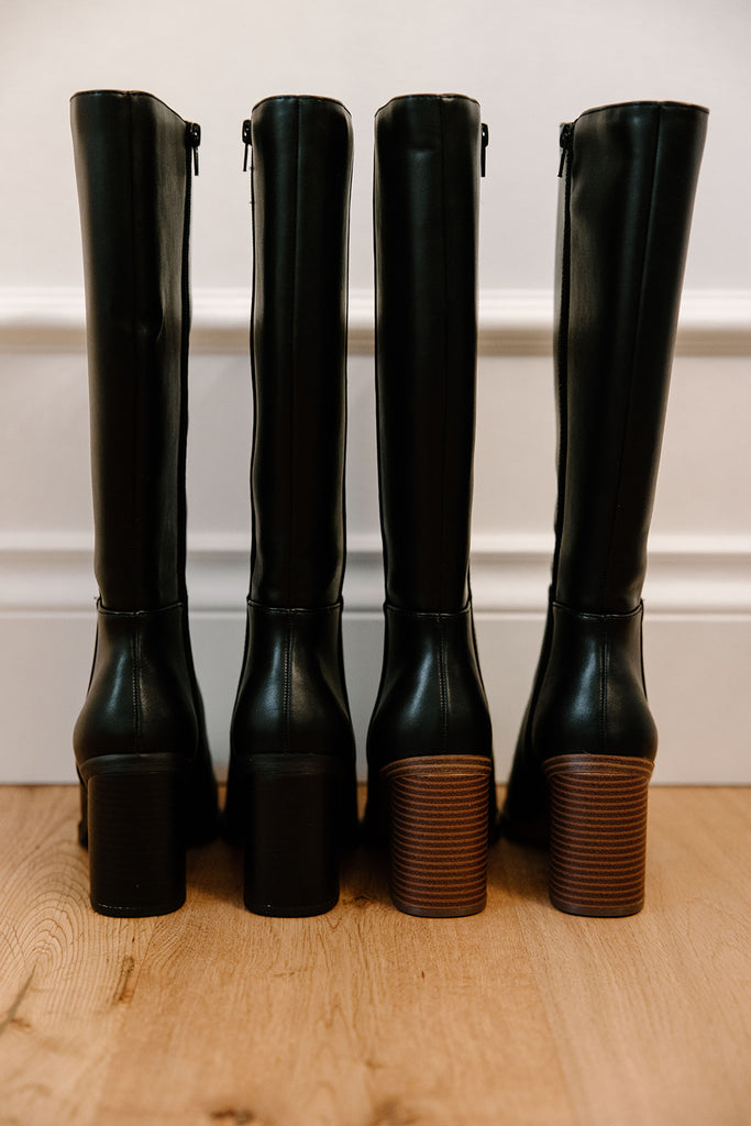 Classic Tall Boot - Black/Brown