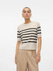 Short Sleeve Pullover - Ivory