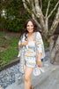 3 Piece Print Vacation Set - Blush