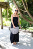 Sleeveless Jumpsuit with Back Tie: Black