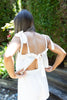 Ruffle Short Set - Cream