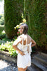 Ruffle Short Set - Cream