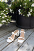 Double Band Slide - White