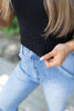 Cropped Tank Sweater - Black