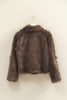 The Elevated Classic Faux Fur Jacket - Brown