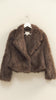 The Elevated Classic Faux Fur Jacket - Brown