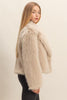 The Elevated Classic Faux Fur Jacket - Taupe