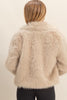 The Elevated Classic Faux Fur Jacket - Taupe