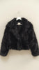 The Elevated Classic Faux Fur Jacket - Black