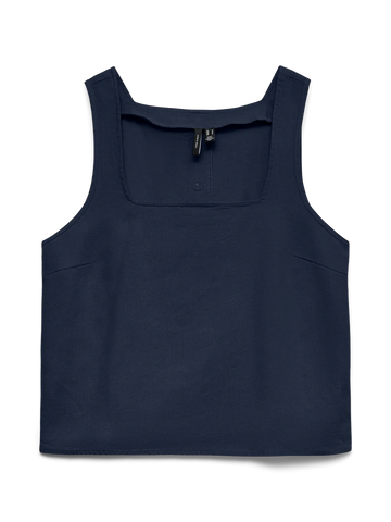 The Elevated Linen Vest - Oatmeal