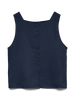 Square Neck Tank - Navy