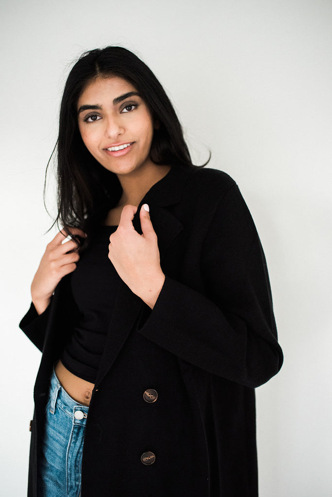 Classic Coatigan - Black
