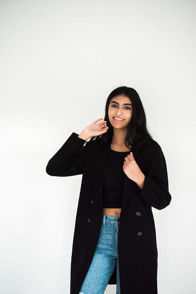 Classic Coatigan - Black
