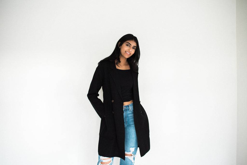 Classic Coatigan - Black