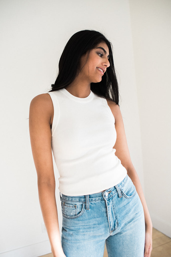 The Signy Top - Bone